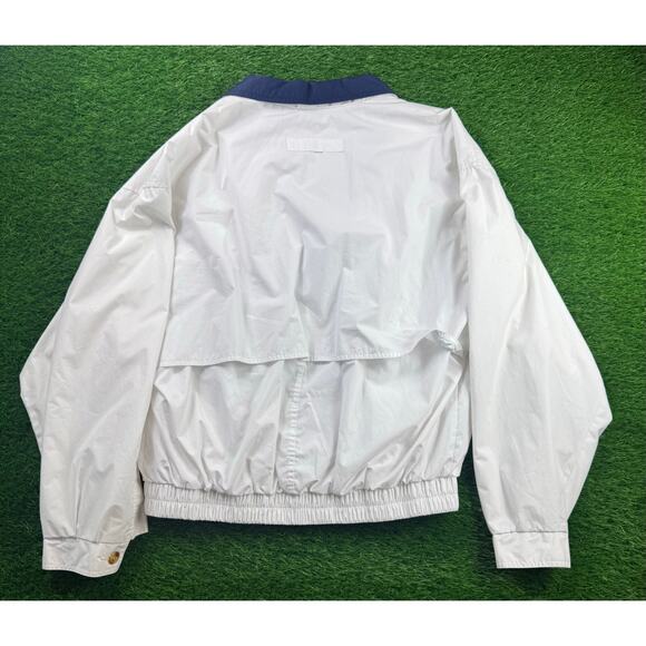 Vintage GEAR for Sports New York Yankees Jacket XXL White Navy Made in Korea - Picture 5 of 10